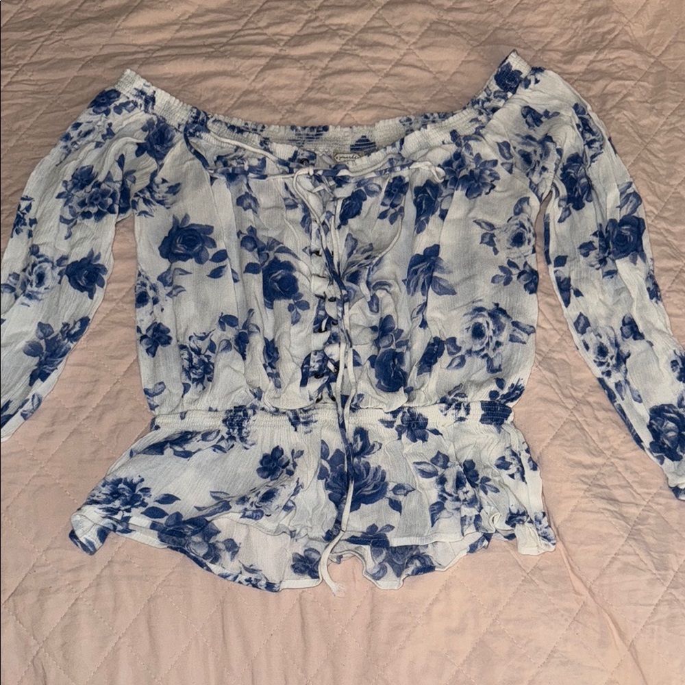 Floral Off-Shoulder Top